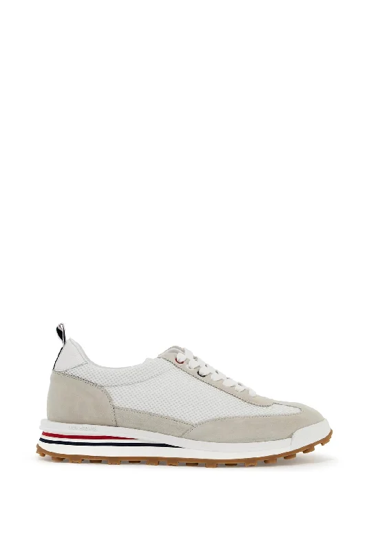 Thom e Men's Mesh And Suede Leather Sneakers In 9