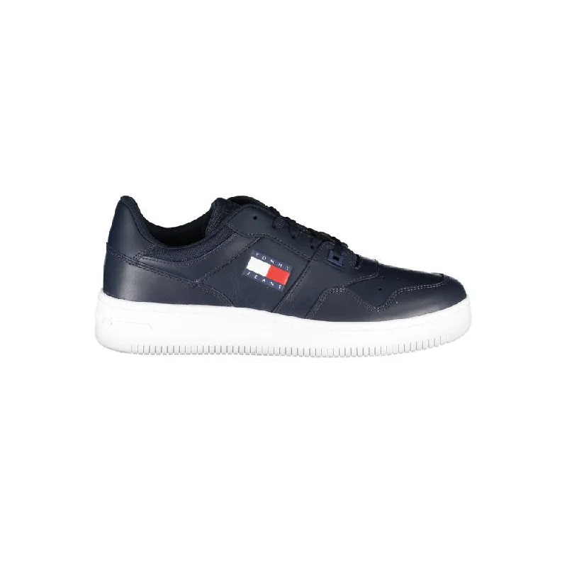 Tommy Hilfiger  Contrast Sneakers with Logo Men's Detail